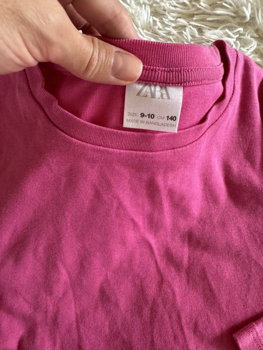Кроп топ , реглан zara 128