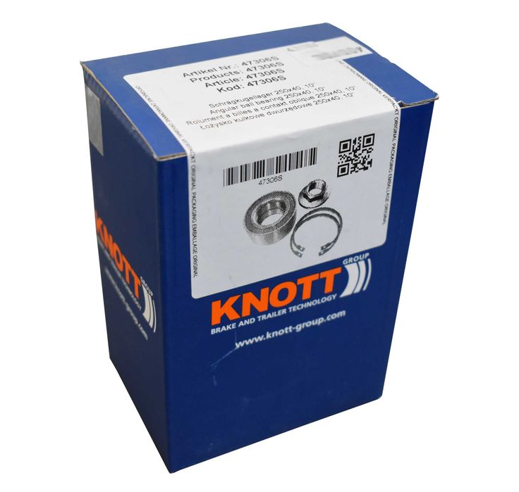 ŁOŻYSKO KNOTT do bębna hamulcowego kompaktowe 200x50 250x40