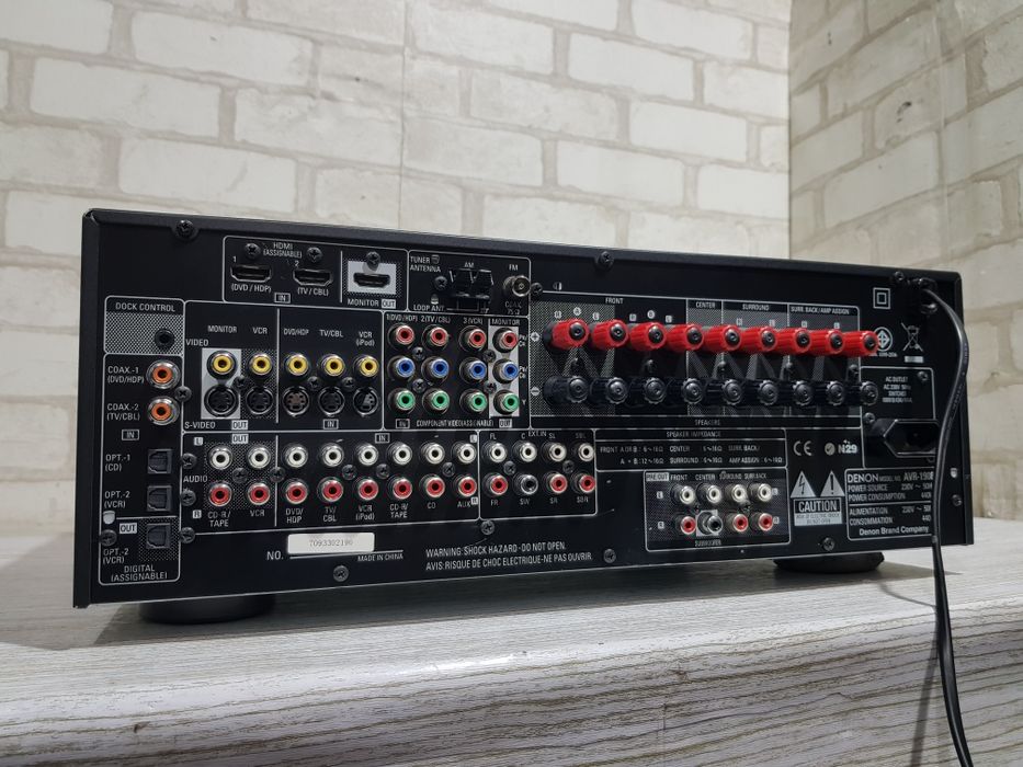 7.1 AV ресивер DENON AVR-1908,*7x120, HDMI, б/у з Німеччини