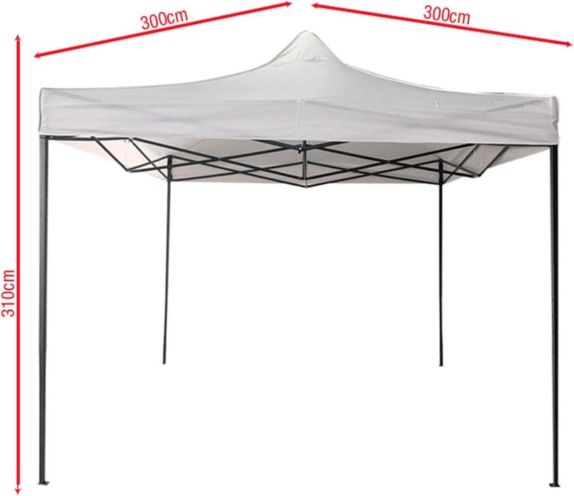 Швидкозбірна альтанка павільйон садовий FREGAT Gazebo 3x3 м. поліестер