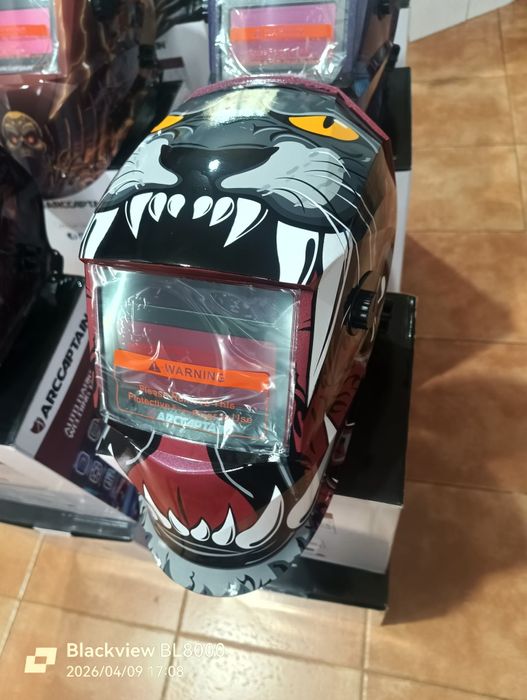 Máscaras de solda com visão real!!