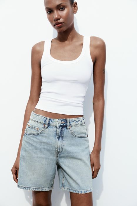 Джинсові шорти zara