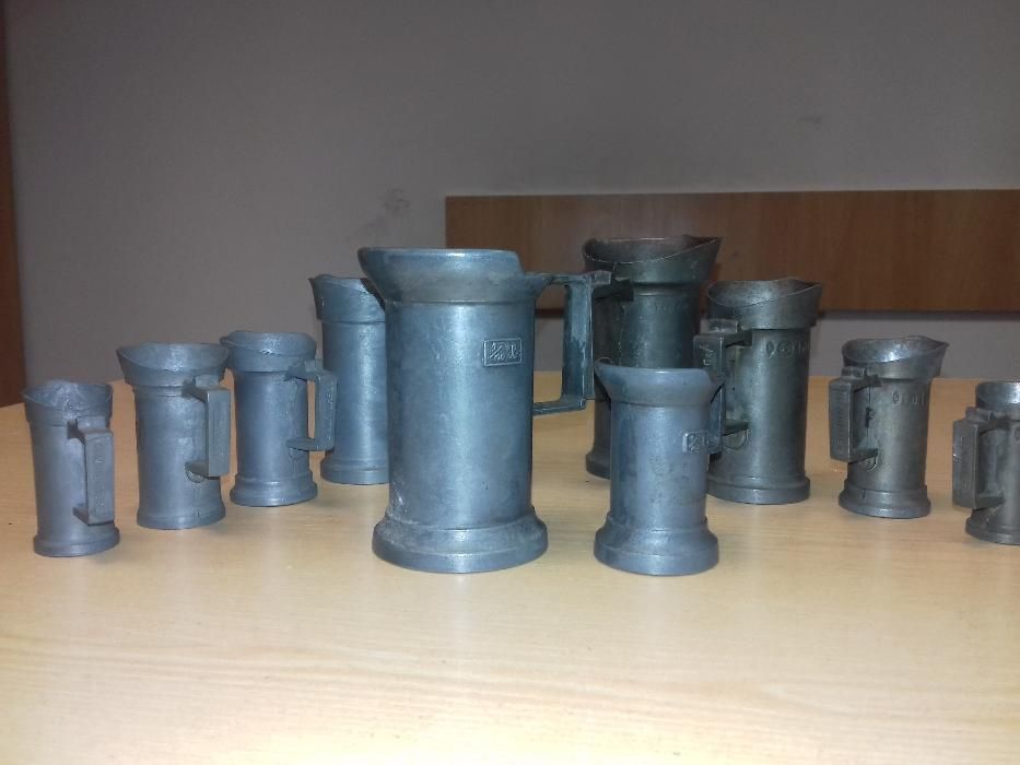 maiarki cynowe  z przełomu  XIX/XX wiek - antyk