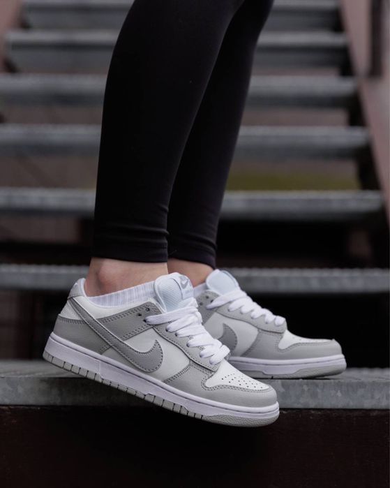 Nike SB Dunk Low White Grey