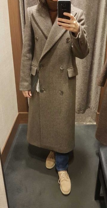 Massimo Dutti шерстяне пальто