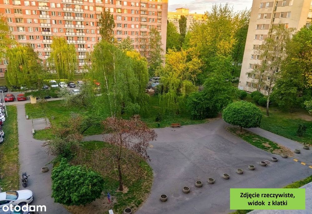 Bezpośrednio, 48m2, 3-pok, piękny widok na Park, METRO, Bródno,