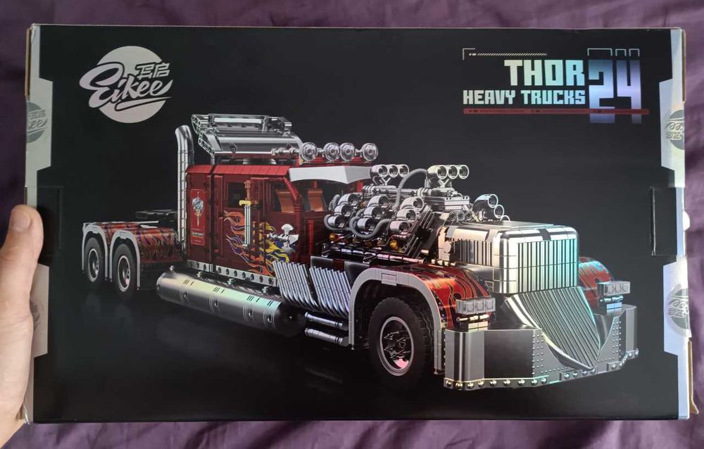 ‼️Ексклюзив‼️Конструктор Thor 24 Heavy Trucks, 73 см, в коробці