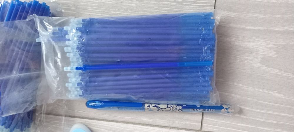 Гелеві стрижні, стержні ампули для ручки пиши-стирай