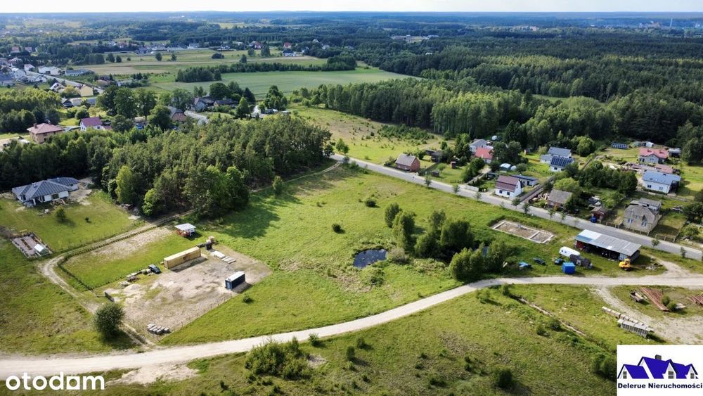 Działka budowlana w sąsiedztwie lasu - Widok 4