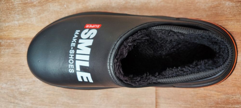 Унісекс теплі EVA капці із закритим носком