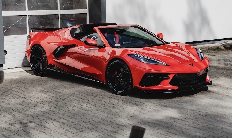 Corvette C8 pojazd bezwypadkowy
