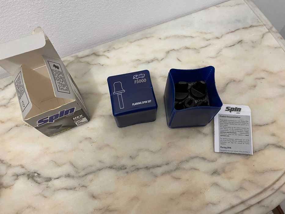 Kit De Abocardar AVAC/R Para Aparafusadora Spin Tools