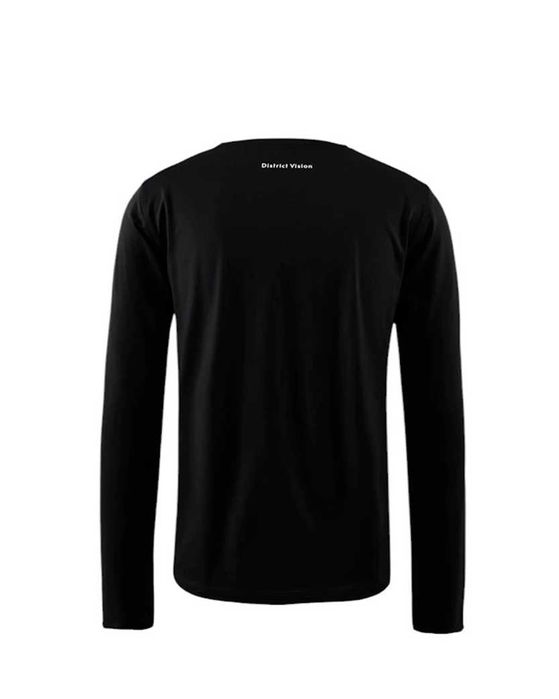 Лонгслів District Vision Lightweight Long Sleeve Tee Black