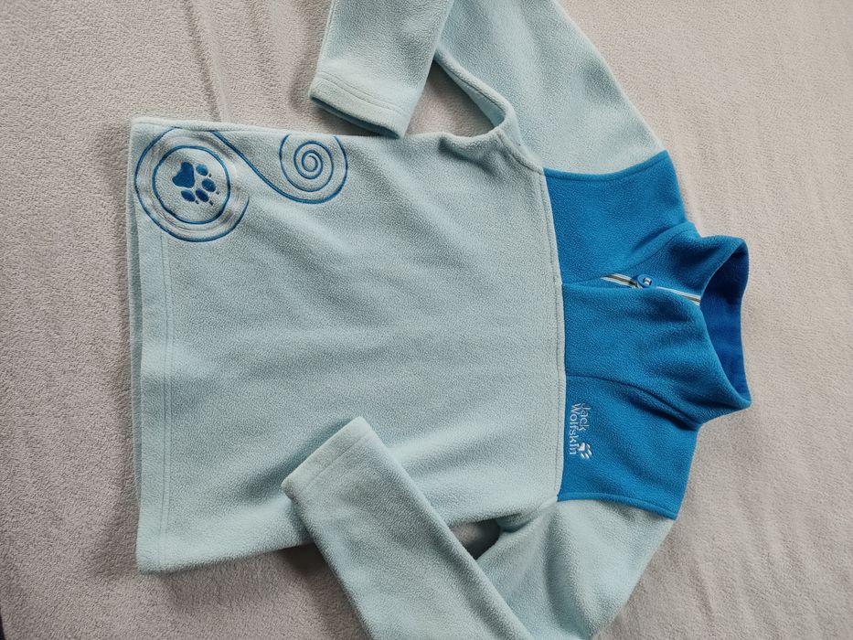 Polar dziecięcy Jack wolfskin r 140 niebieski