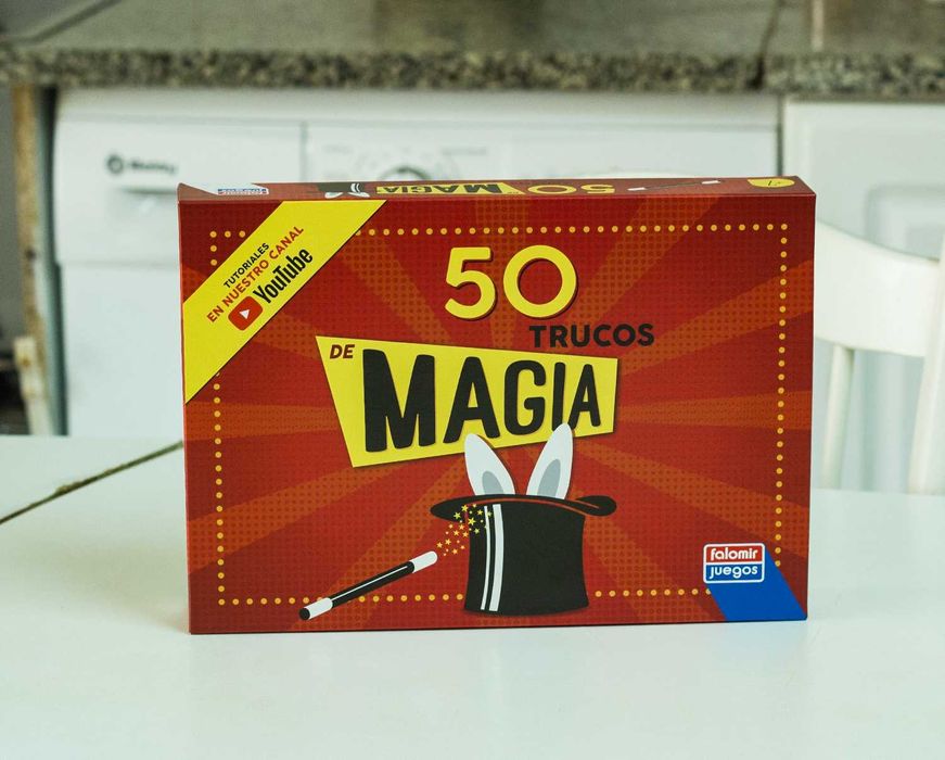 Jogo de truques de magia – 50 truques – 25 Com vídeos tutoriais