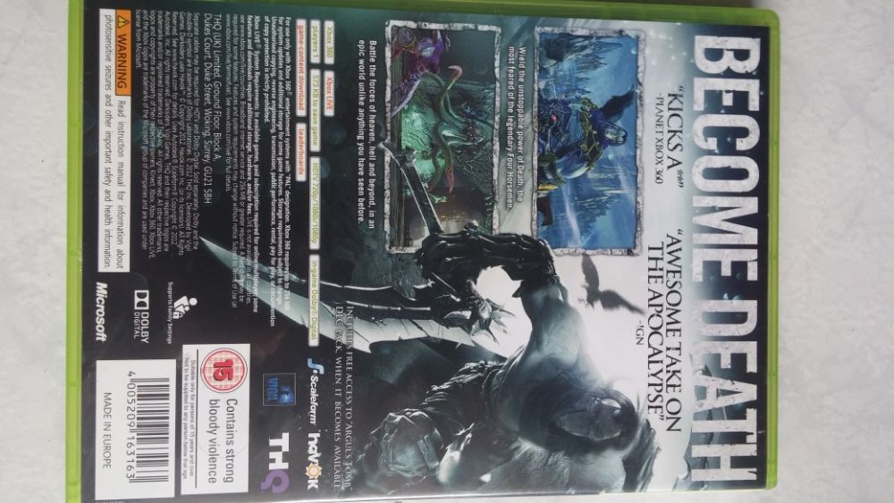 Jogo X-BOX 360 Darksiders II