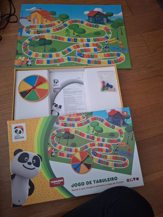 Jogo tabuleiro do Panda