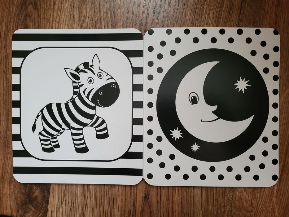 Контрастна книжечка для малюків