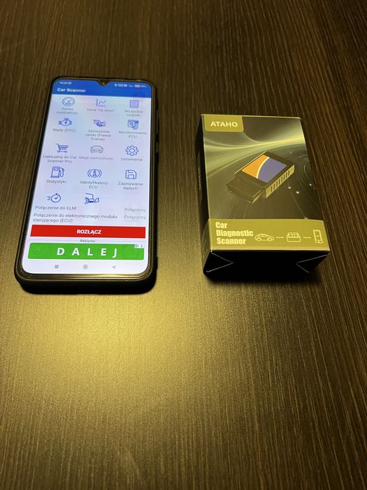 Skaner OBD II bluetooth