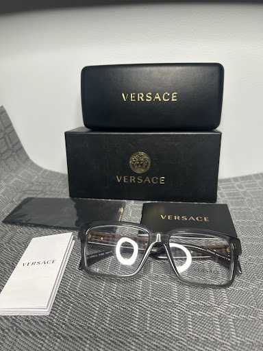 Nowe oprawki okulary Versace MOD. 3339-U 5406, unisex grey/gold