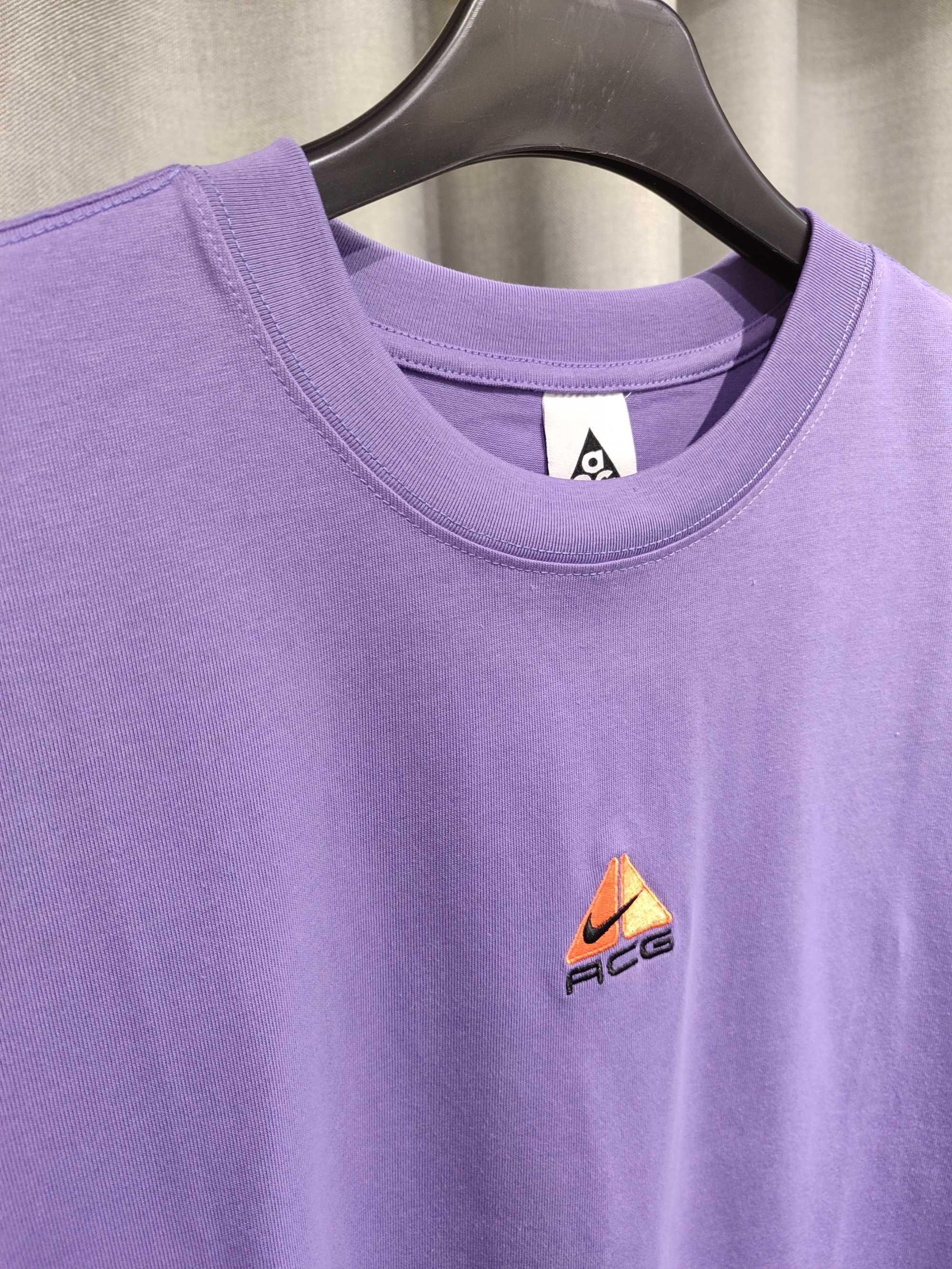 Nike acg t shirt purple hot sale