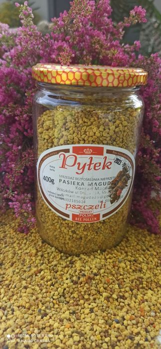 Pyłek kwiatowy natury