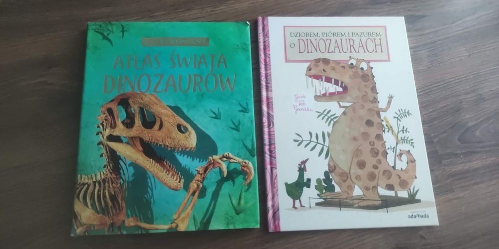 Książki o dinozaurach