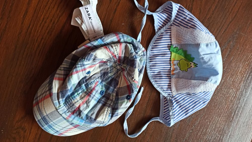 Czapki na lato, wiosnę ZARA