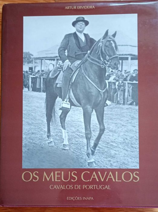 Lote de Livros em Bom Estado - Cavalos e Equitação