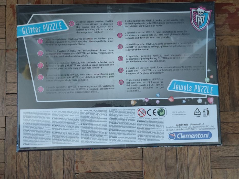 Puzzle para criança Monster High