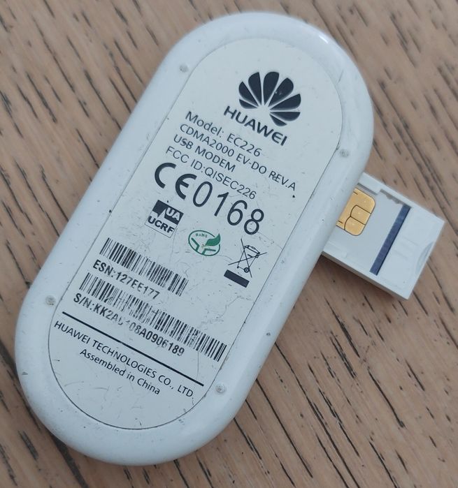 Модем Huawei EC226, miniUSB