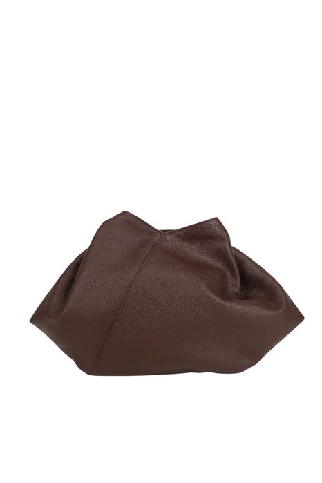 MM6 Maison Margiela damska torebka na ramię, brązowa, skórzana ACS6384