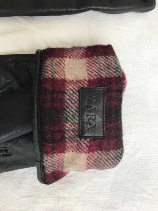 Luvas em pele genuína Zara (Novas)