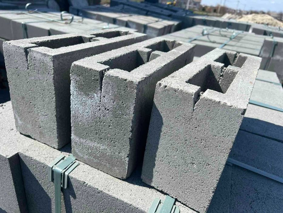 Шлакоблок з двома отворами LT-4-1.2. Доставка. Городище