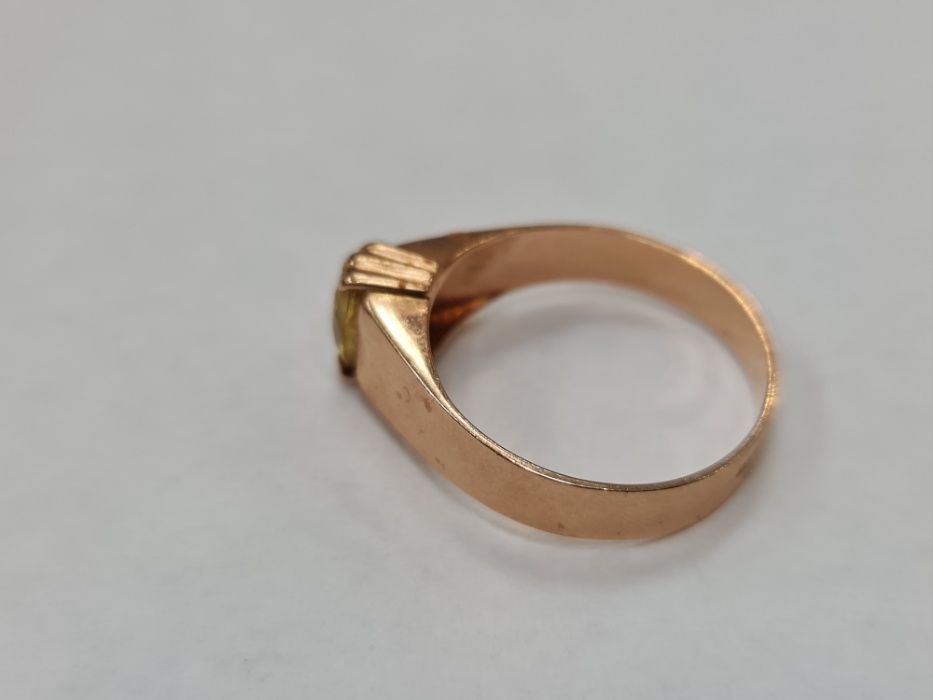 II poł. XX wieku! Złoty sygnet/ Radzieckie 583/ 4.05 gram/ R25