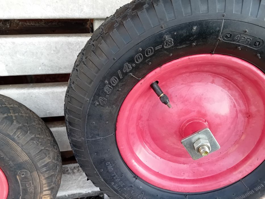 Kółka do taczki - wŏzka