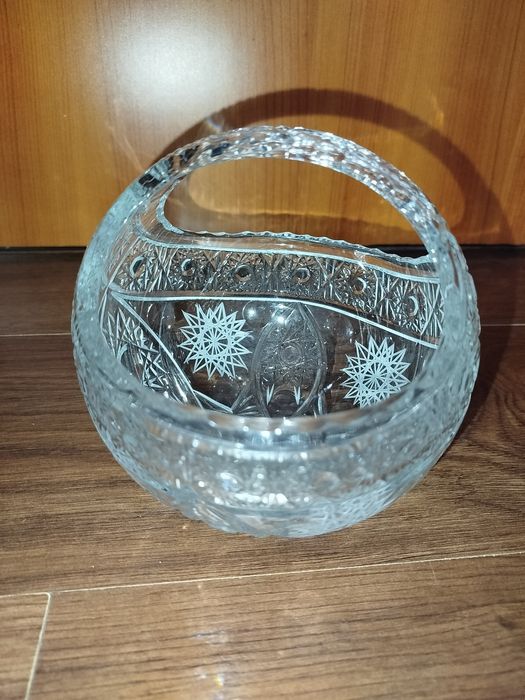 Ваза кришталева. Цукерниця.