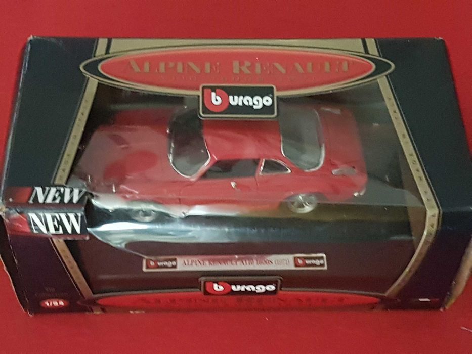Renault Alpine de 1971 escala 1/24 - BURAGO