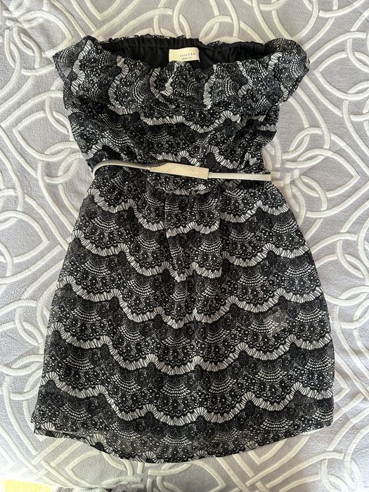 Vestido cai cai com cinto