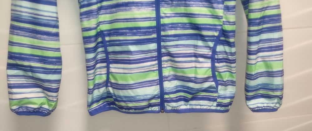 Kurtka Columbia r. 14-16 lat paski