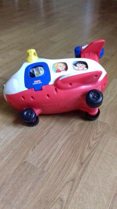 Детская развивающая игрушка Fisher Price Маленькие человечки. Самолет
