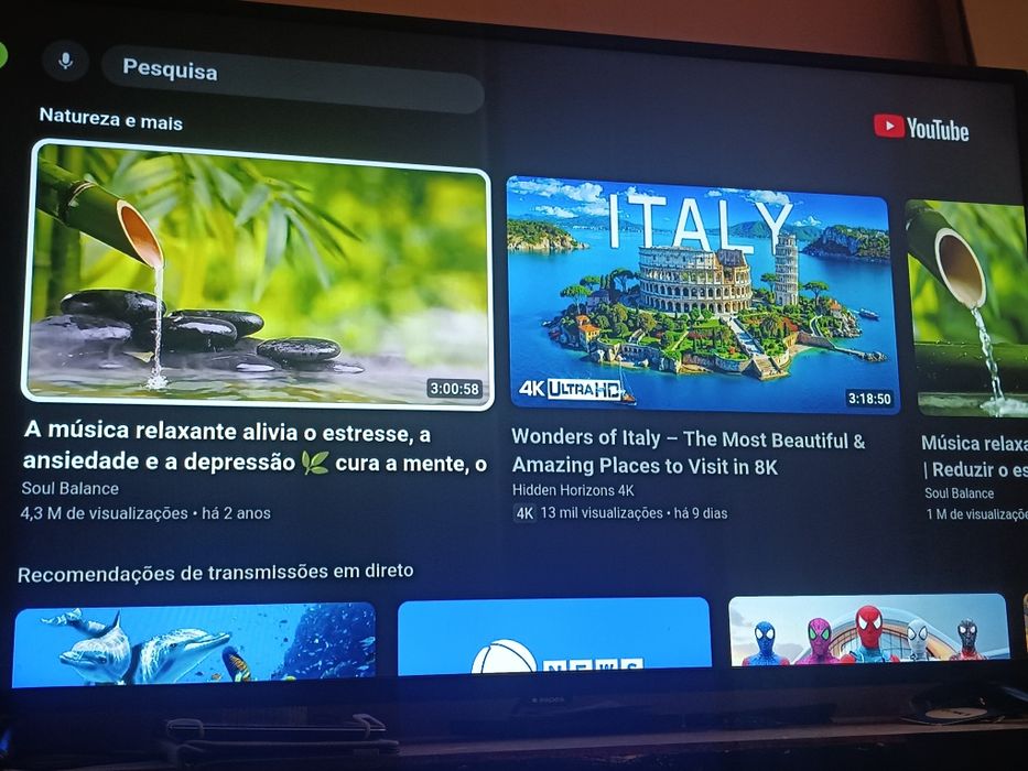 TV Smart TV 4K Full HD Android inteligente