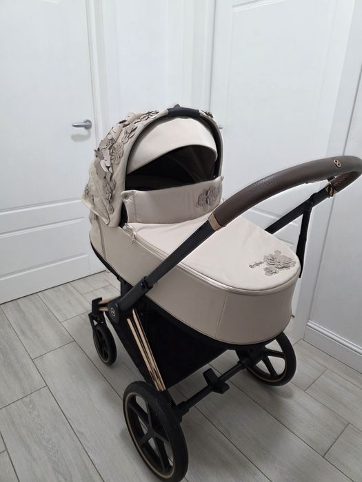 サイファ Cybex simply flowers 3.0 люлька+шассі+адаптери для автокрісла: 19