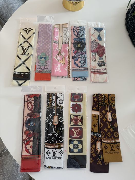 Apaszki chusty Bandeau LV Louis Vuitton różne rodzaje chusta apaszka