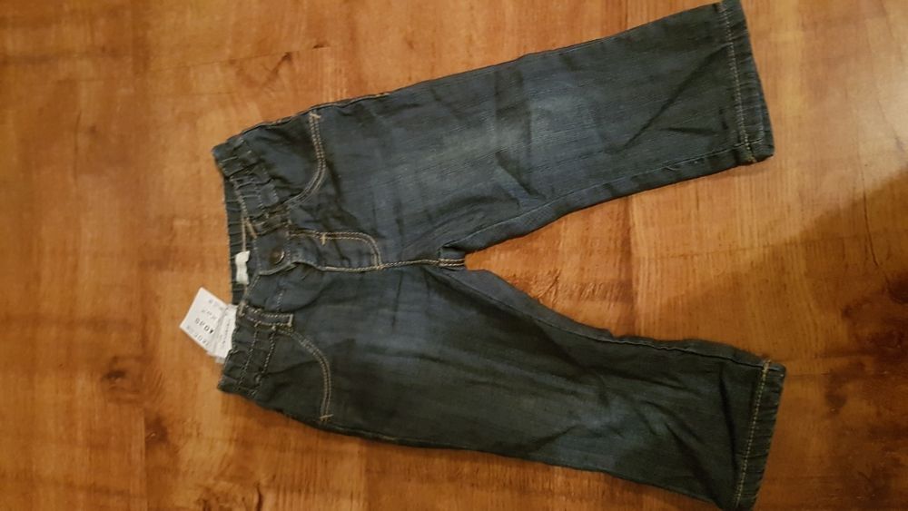Spodnie jeansowe Benetton rozm.68
