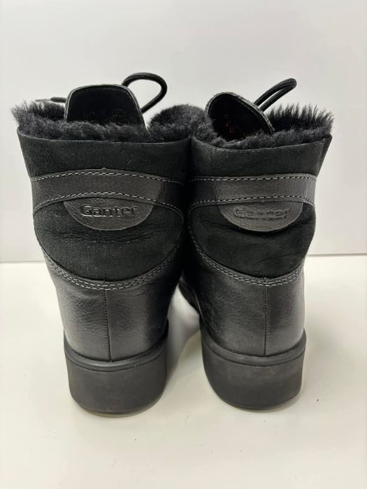 Botki skórzane bardzo ocieplane Ganter Rozmiar 39