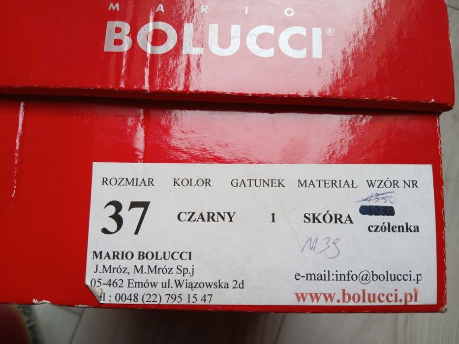 Czółenka na szpilce NOWE 37
