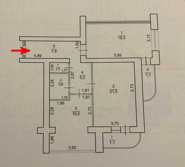 2 кімнатна квартира 77м2 в новобудові з ремонтом в районі Політеху