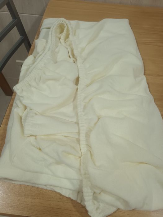 Single Bed Mattress Protector in Pearl Fabric