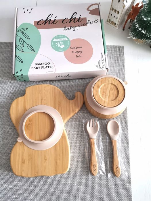 Chi Chi Baby przepiękny zestaw bambusowy